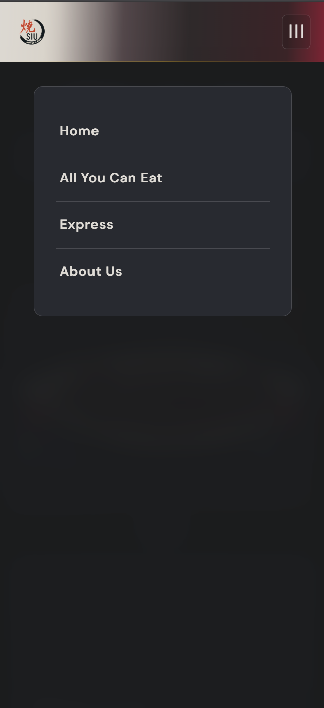 Siu Website hamburger button